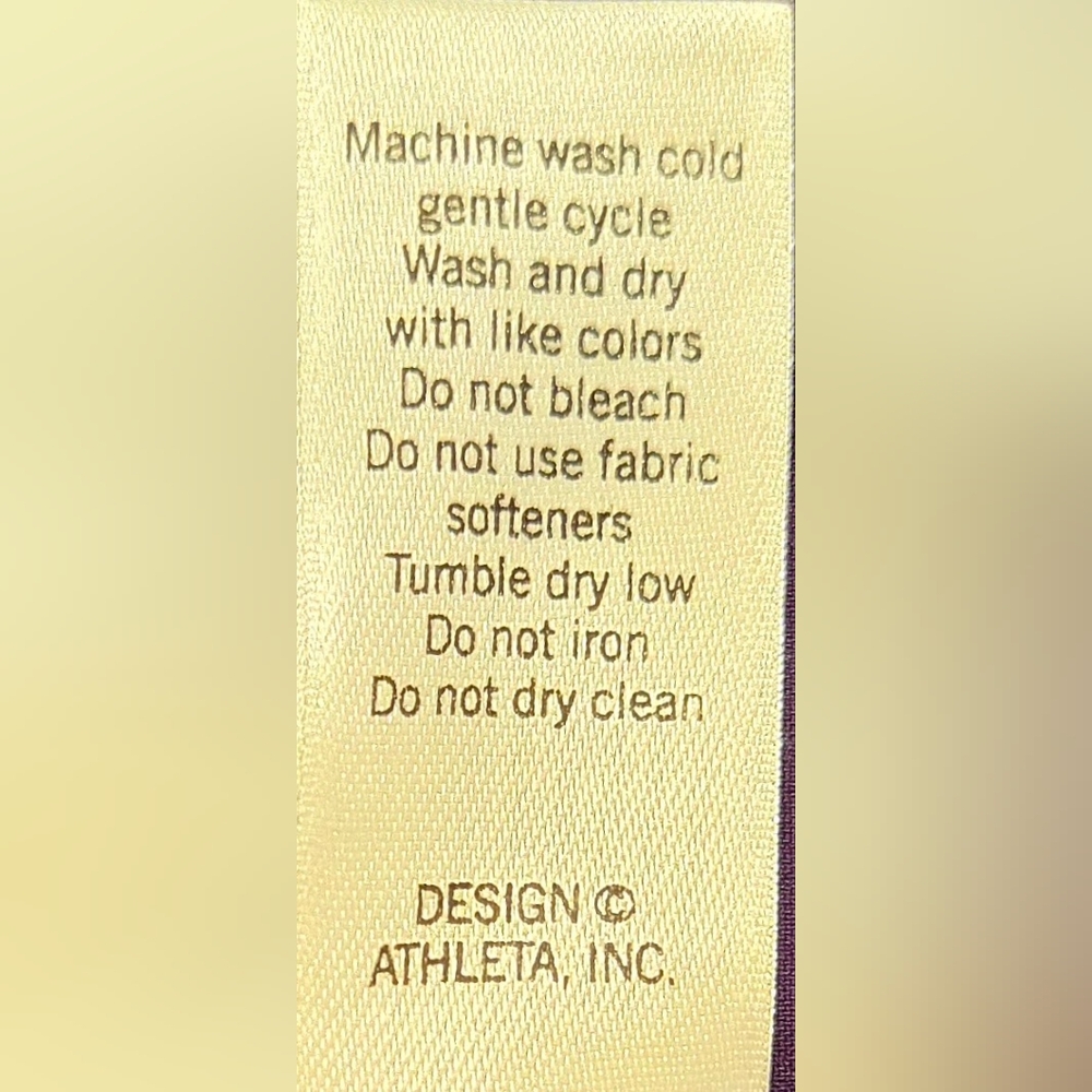 COPY - EUC Athleta Whatever A-Line Skort Skirt in Blue Size 12 - Picture 10 of 15